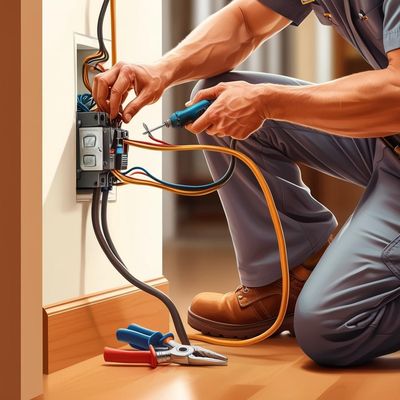 Electrician Service خدمة فني كهرباء