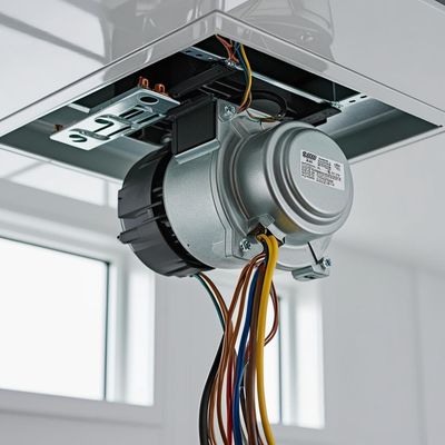 Indoor Blower motor installation تبديل موتور وحدة تكييف داخلي