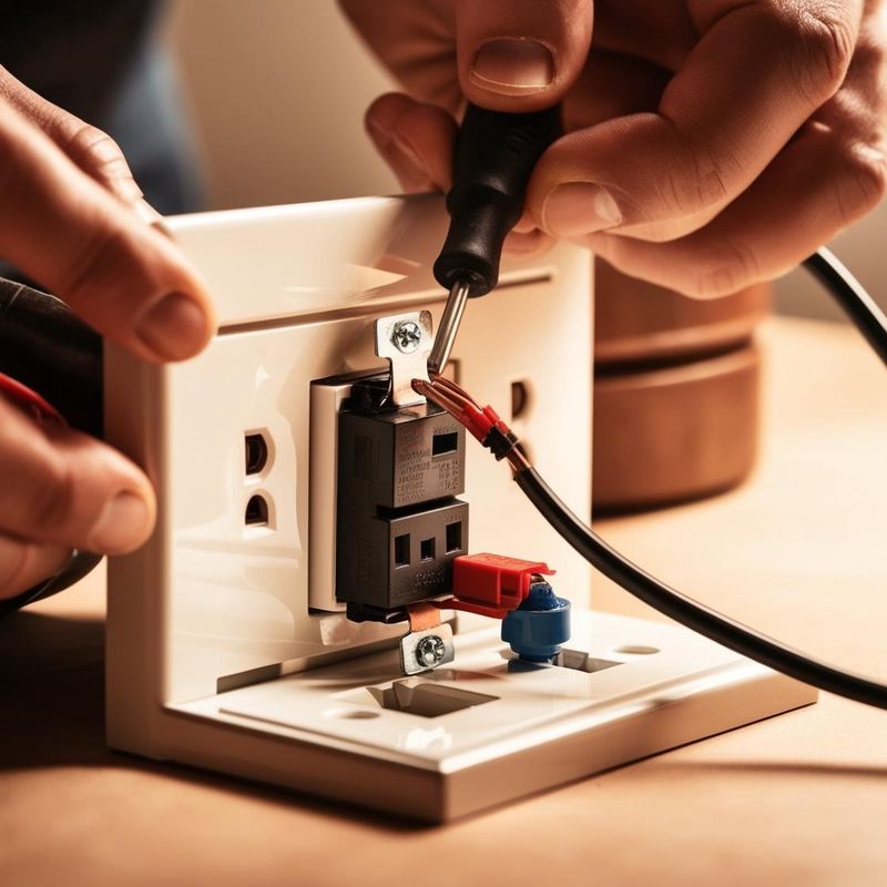 New power outlet installation تمديد نقطة كهرباء