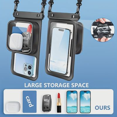 Waterproof Phone  Case with Storage  حقيبة الهاتف المقاومة للماء