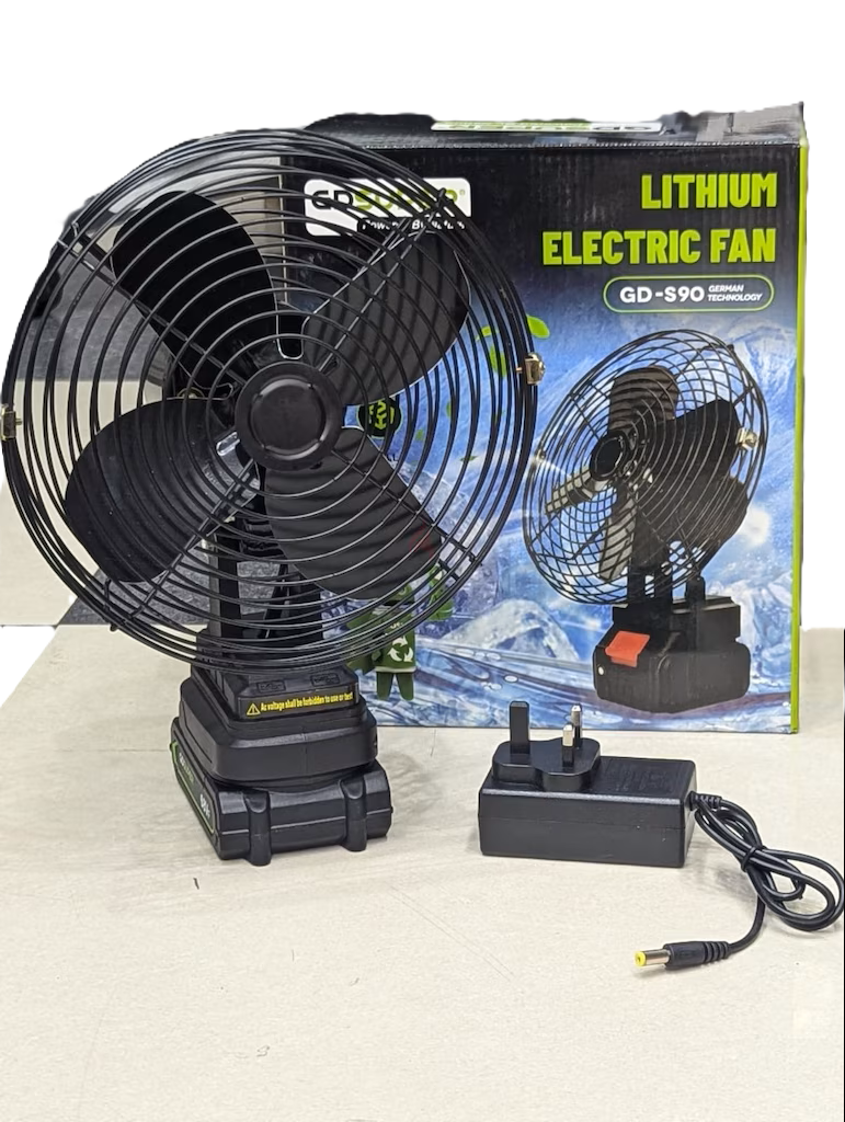 Lithium Electric Fan مروحة كهربائية ليثيوم