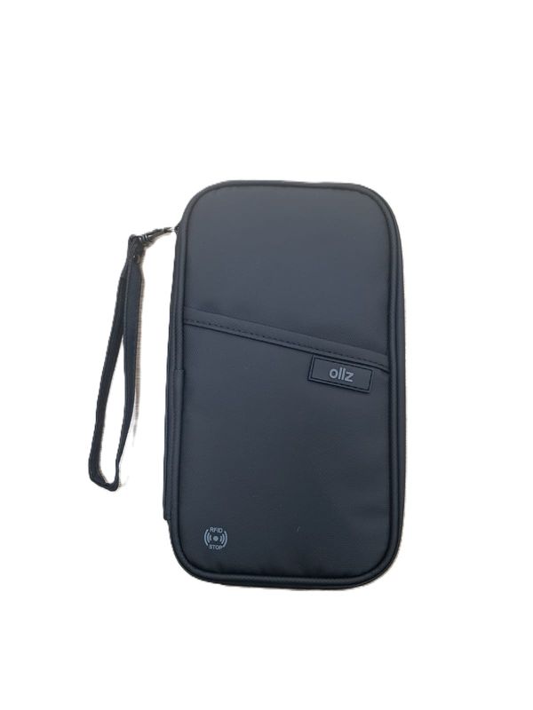 RFID LEATHER TRAVEL ORGANIZER