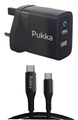 60W USB-C Wall Charger with Cable شاحن جداري مع كابل