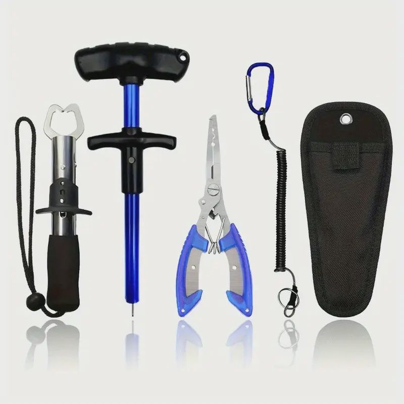 5-Piece Fishing Tool Kit مجموعة أدوات الصيد
