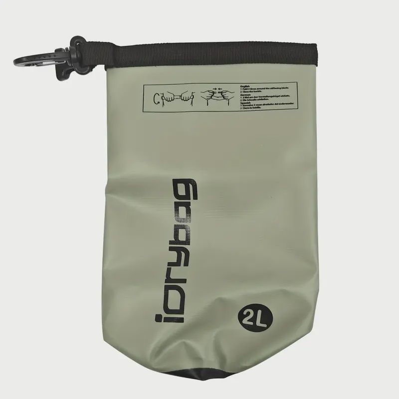 Waterproof Dry Bags حقيبة مقاومة للماء, Colour: Army Green, Size: 5L