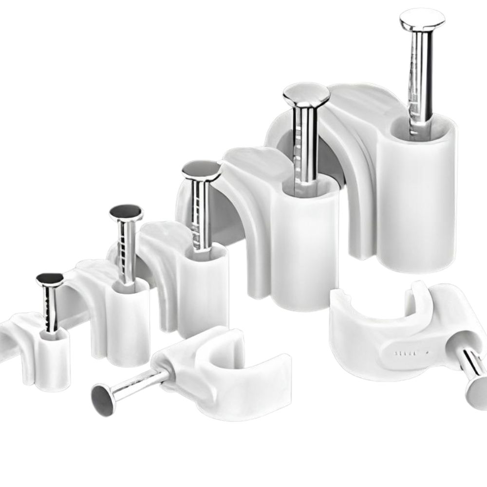 Cable Clips 6MM مشابك كابلات