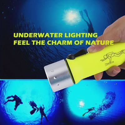 Waterproof Diving Flashlight كشاف للغوص