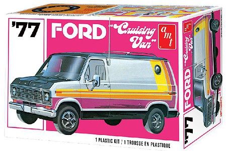 &#39;77 Ford Cruising Van 2T Plastic Model Kit