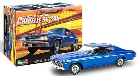 &#39;69 Chevy Chevelle SS 396 Plastic Model Kit