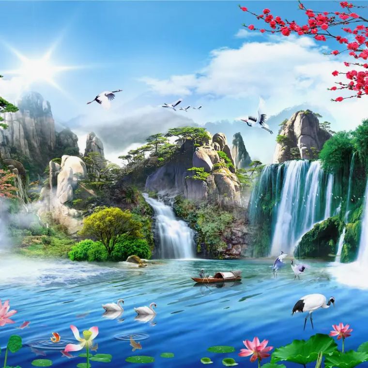 Tropical Paradise Jigsaw Puzzle 1000 pieces