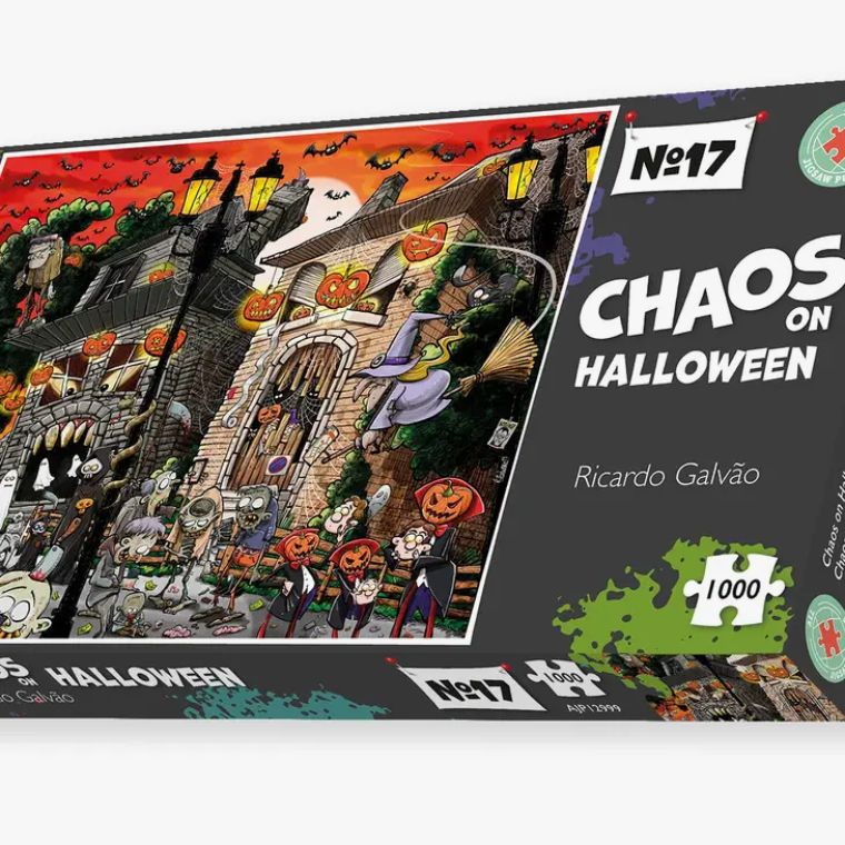 Chaos on Halloween No 17 Jigsaw Puzzle, Size: 500 pieces