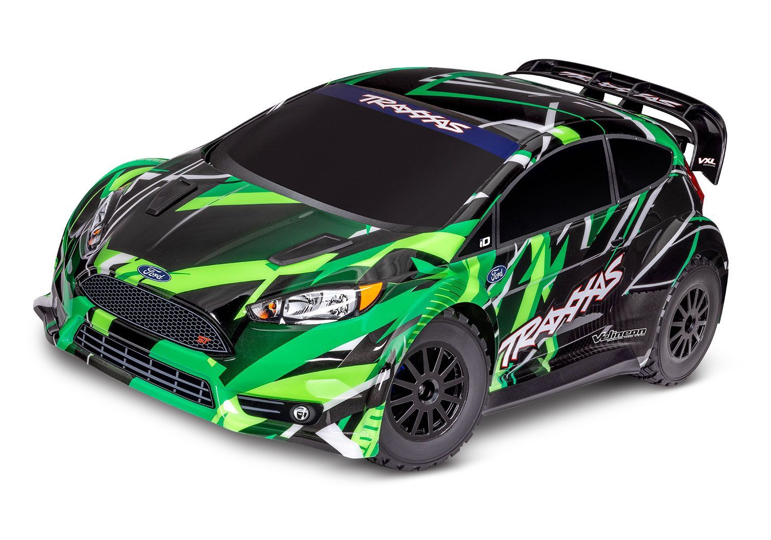 Ford Fiesta ST Rally VXL RC Car, Colour: Green
