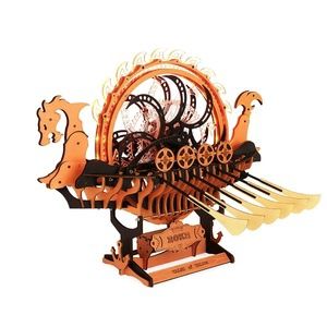 Viking Dragon Ship 3D Wooden Puzzle