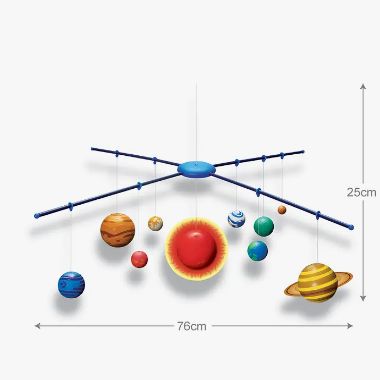 4M 3D Glow Solar System Model Kit Stem Science Kit