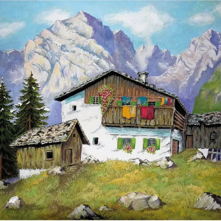 Mountain Hideaway Jigsaw Puzzle 1000 pieces