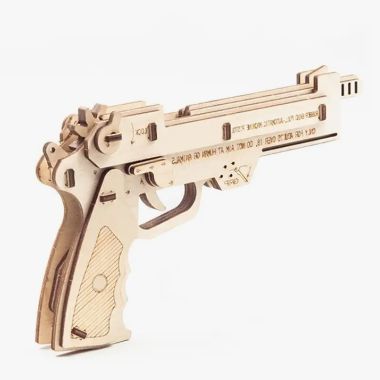 Rubber Band Gun Puzzle, Style: Hand Gun