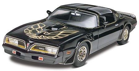 Smokey and the Bandit 1977 Firebird Plastic Model Kit
