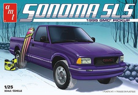 1995 GMC Sonoma Pick Up, 2T Plastic Model Kit