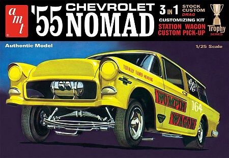 1955 Chevy Nomad Custom Station Wagon Plastic Model Kit
