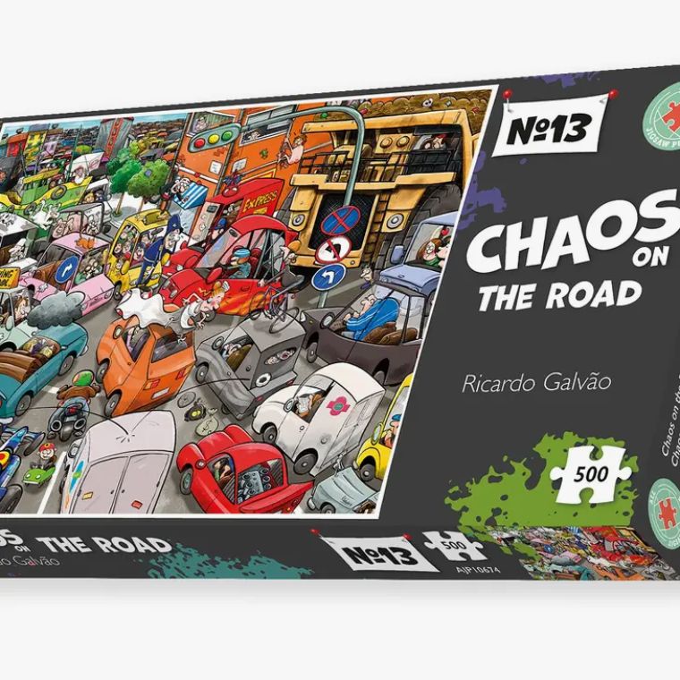 Chaos on the Road No 13 Jigsaw Puzzle, Size: 500 pieces