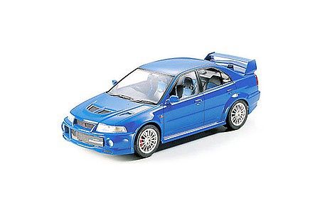 Mitsubishi Lancer Evo VI Rallycar Sportscar Plastic Model Kit