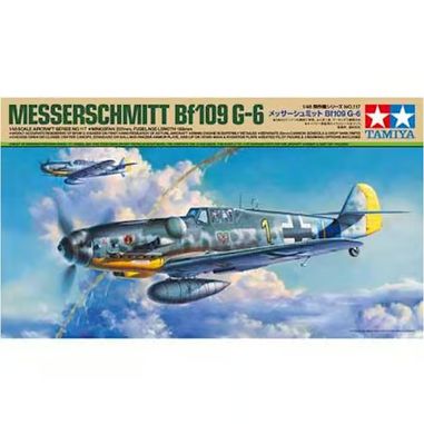 Tamiya 1/48 Messerschmitt Bf 109 G-6 Model Plane Kit