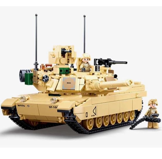 Model Bricks, Style: M1A2 Abrams Main Battle Tank