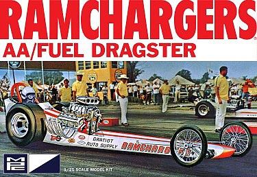 Ramchargers Front Engine Dragster Plastic Model Kit