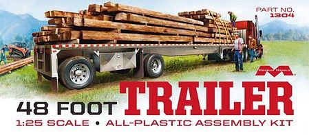48 Foot Trailer Plastic Model Kit