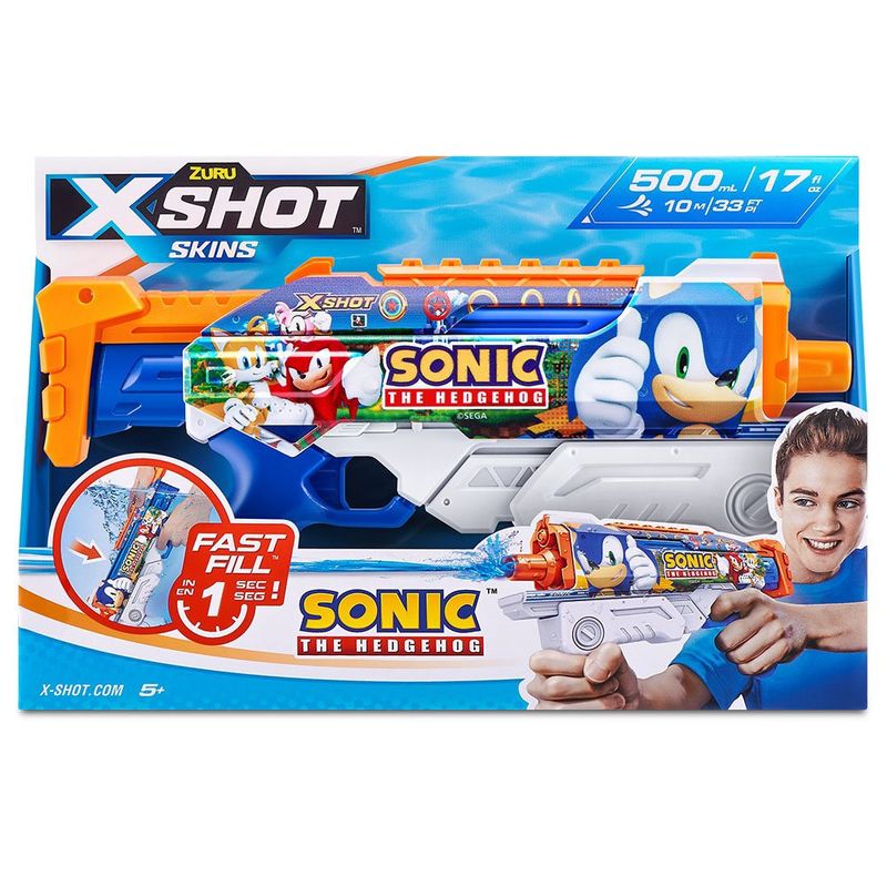 Zuru X Shot Fast Fill Sonic Skins Water Blaster