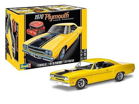 1970 Plymouth Roadrunner Plastic Model Kit