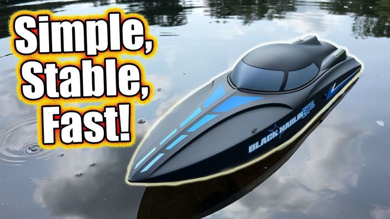 Black Marlin EX Brushed RTR Boat