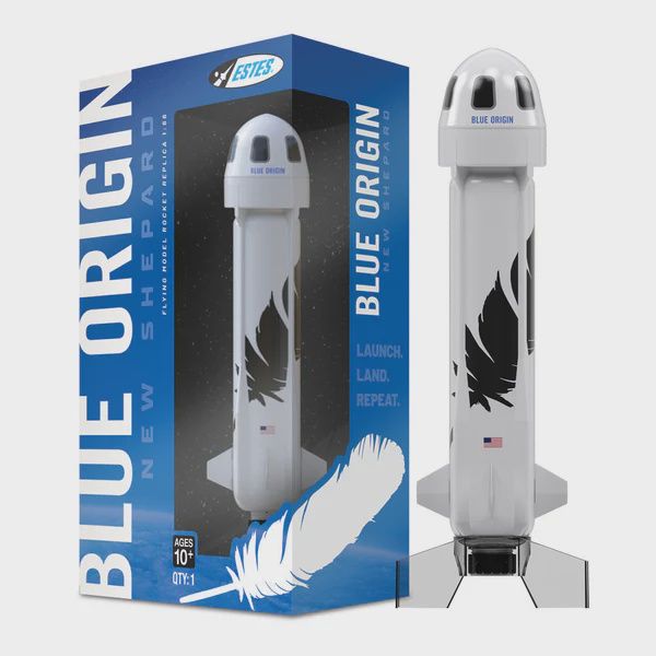 Blue Origin New Shepard Model Rocket