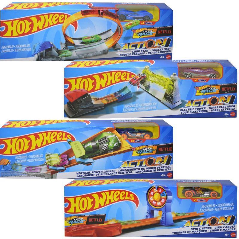 Hot Wheels Classic Stunts Playset