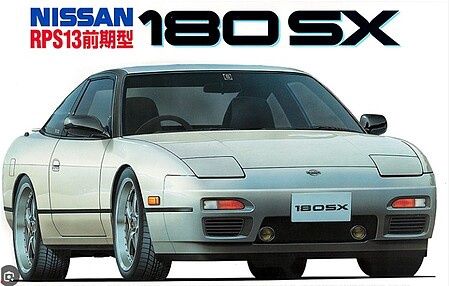 1996 Nissan 180SX RPS13 2-Door Car Plastic Model Kit
