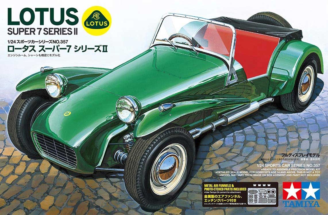 Lotus Super 7 Series II Plastic Model Kit