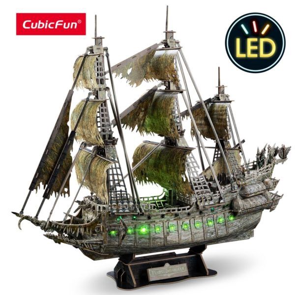 Dutchman Pirate Ship Model 3D Puzzle Ship