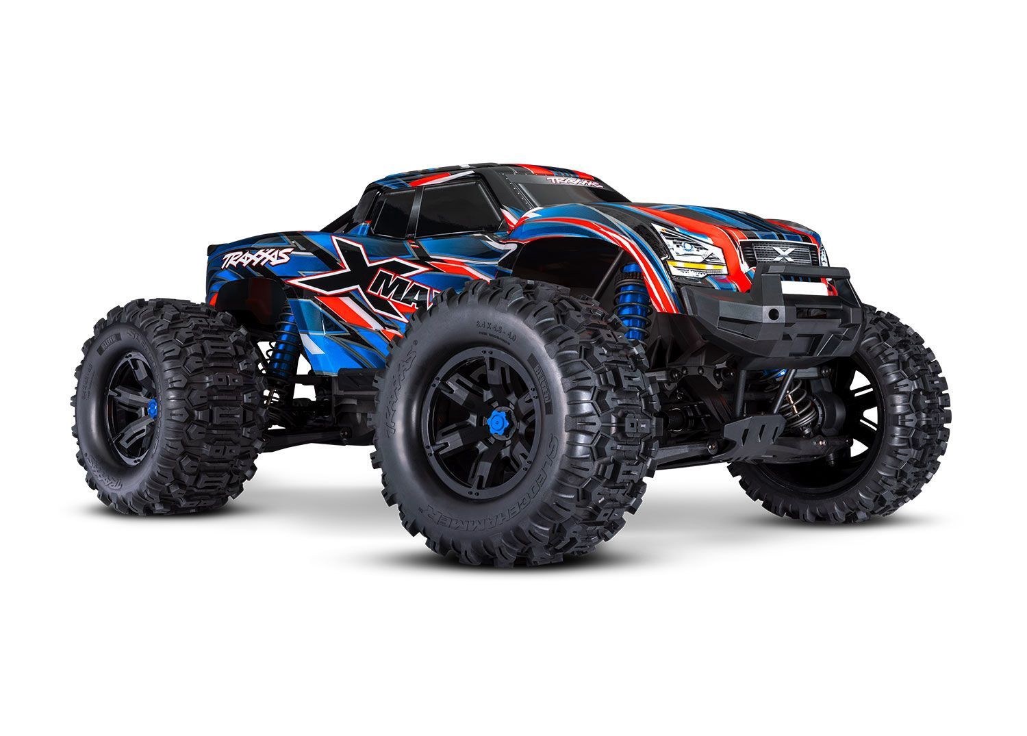 X-Maxx 8s Belted RC Car, Colour: Blue