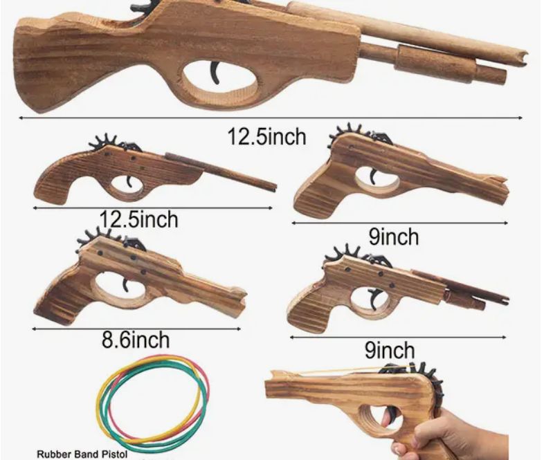 Rubber Band Pistol