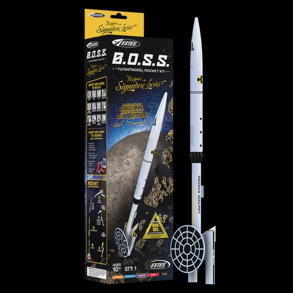 B.O.S.S (Belt Observer Survey Ship) Model Rocket