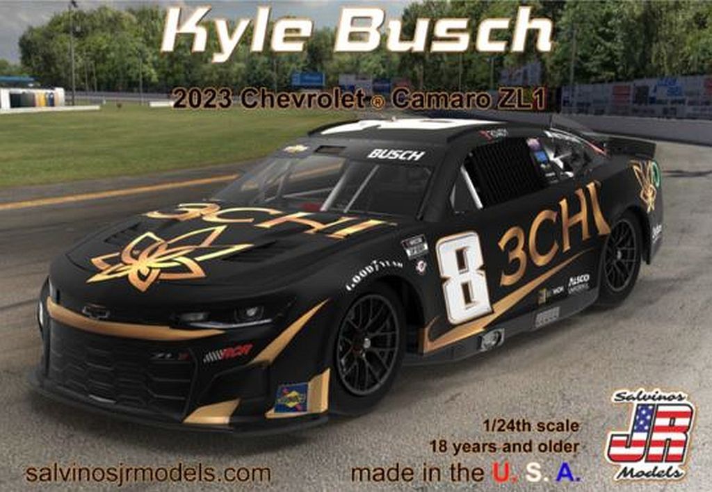 Richard Childress Racing Kyle Busch 2023 Toyota Camry Plastic Model Kit