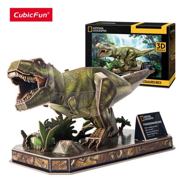 National Geographic 3D Puzzle Jurassic World Tyrannosaurus Rex 3D Puzzle