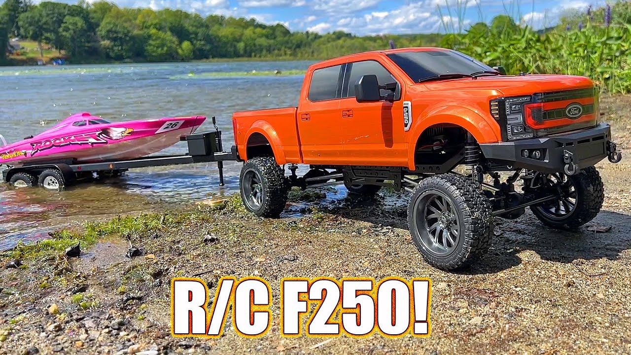 CEN Ford F250 SD KG1 Lift Edition 1/10 RTR Custom Truck w/2.4GHz Radio, Colour: Burnt Copper