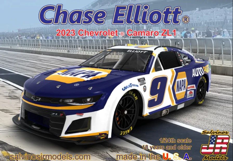 2023 Chase Elliott Chevrolet Camaro Plastic Model Kit