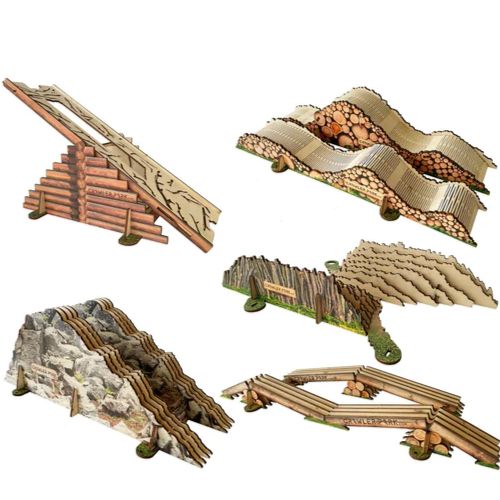 Kit of 5 Obstacles RC Crawler Park Circuit 1/18 1/24