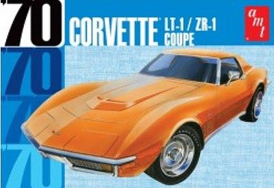 1970 Chevy Corvette Coupe Plastic Model Kit