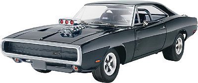 Fast &amp; Furious 1970 Dodge Charger Plastic Model Kit