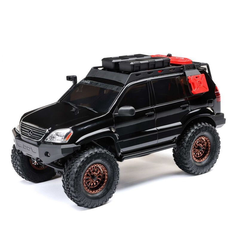 1/24 SCX24 Lexus GX470 4x4 Rock Crawler RTR, Colour: Black