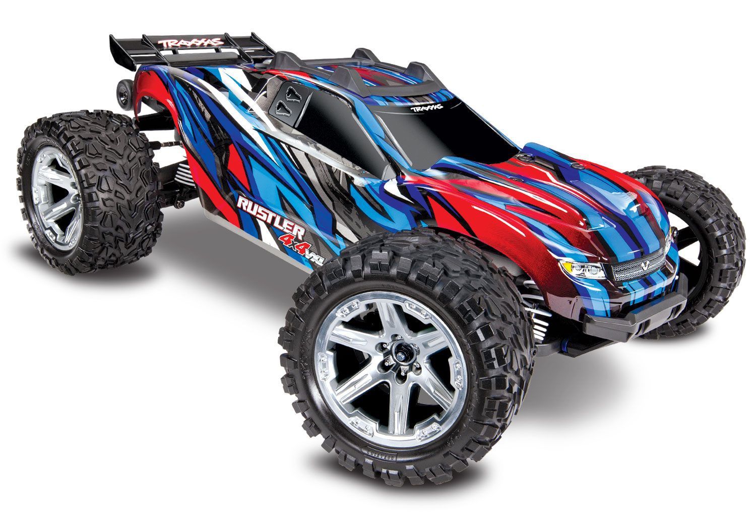 Rustler 4x4 VXL Brushless RC Truck, Colour: Blue