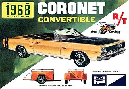 1968 Dodge Coronet Convertible w/Trailer